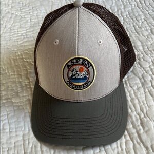 Lone Rock Aspen Co. hat cap adjustable snap back  trucker mesh new